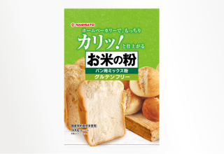 Renewal launch on August 26   Rice flour for bread mix 500g