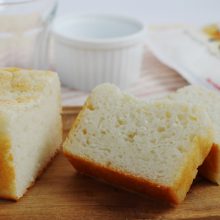 おうちで簡単！もっちり米粉食パン（小麦不使用）