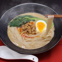 金ねり胡麻と米麺の担担麺