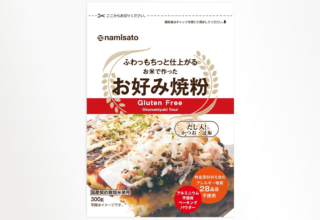 【2023年8月22日新発売】お米で作ったお好み焼粉300g