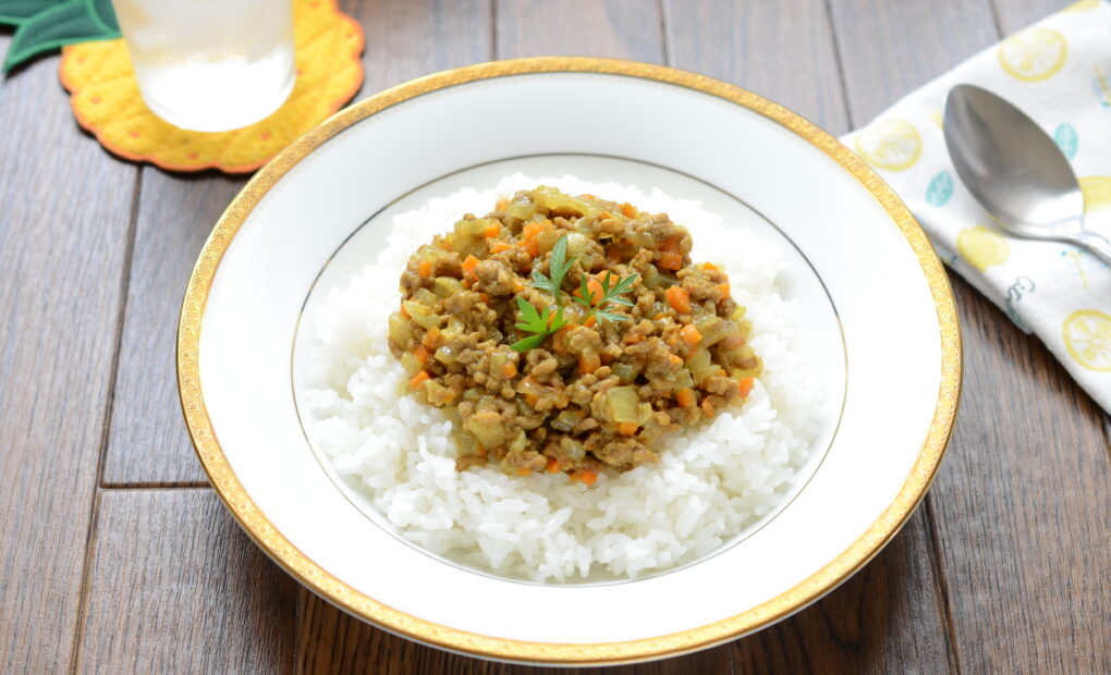 【料理研究家さとみわさん監修】レンジで9分！キーマカレー