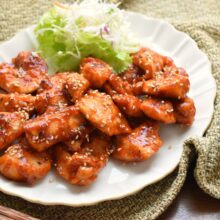 【料理家美桜さん監修】鶏胸肉deやわらかヘルシーヤンニョムチキン