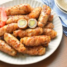 【料理家美桜さん監修】さつまいもと大葉の豚肉巻き★ハニーマスタード