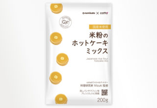 波里×cottaコラボ Mizuki監修 米粉のホットケーキミックス 200g