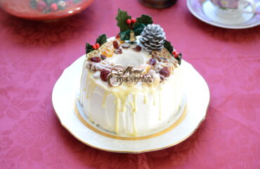 米粉のクランベリーシフォンケーキ