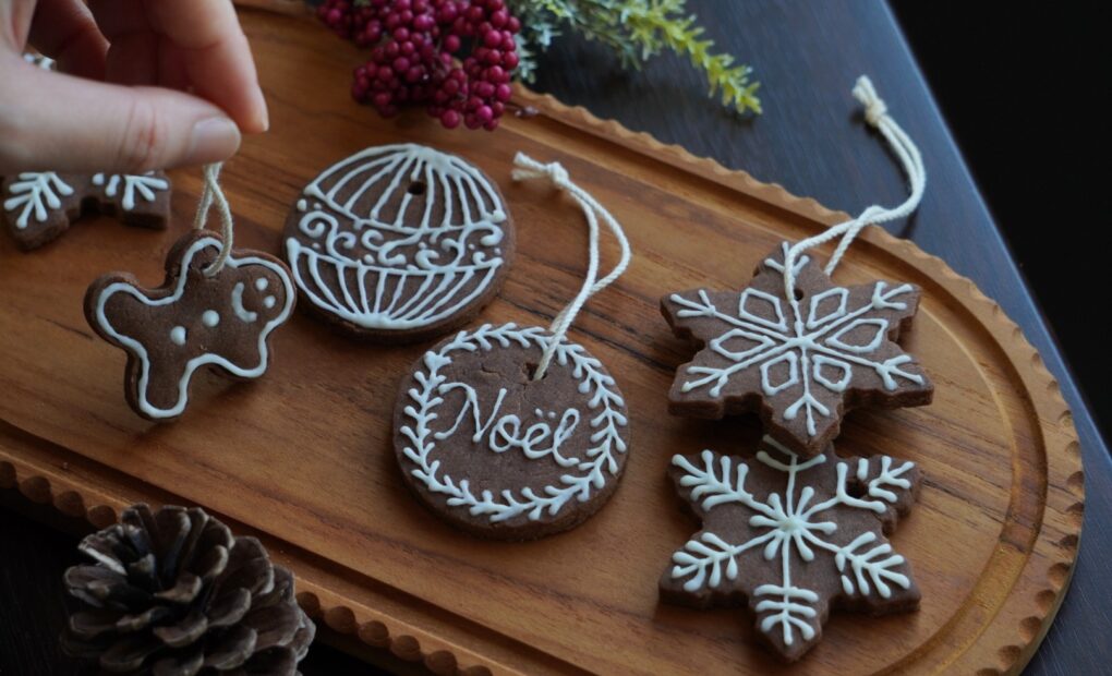 メープルココアの【米粉オーナメントクッキー】