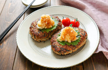 ふわっふわ！ひじきと豆腐のハンバーグ