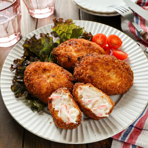 クリーミー！和風カニクリームコロッケ