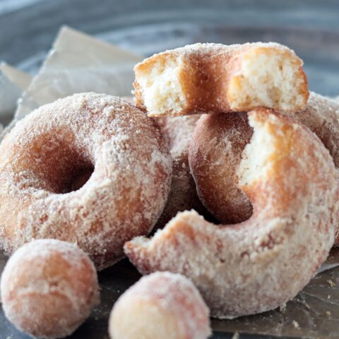 しっとりふんわり米粉のドーナツ