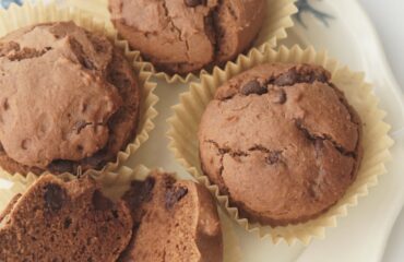 【ねぎちゃん監修】砂糖不使用！米粉のメープルココアマフィン